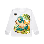 White front flat lay