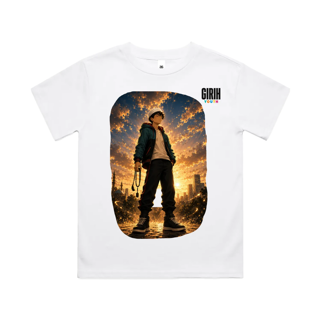 White front flat lay