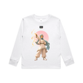 White front flat lay