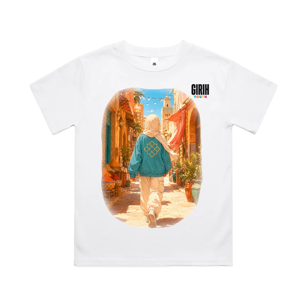 White front flat lay
